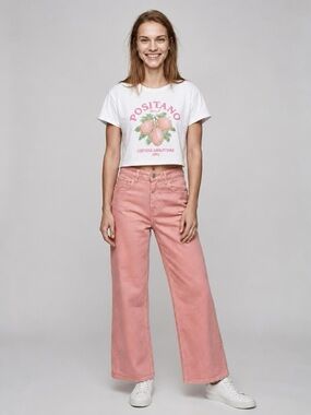 Rails Denim Women's “The Getty Crop” High-Rise Cropped Jeans (Size 24)